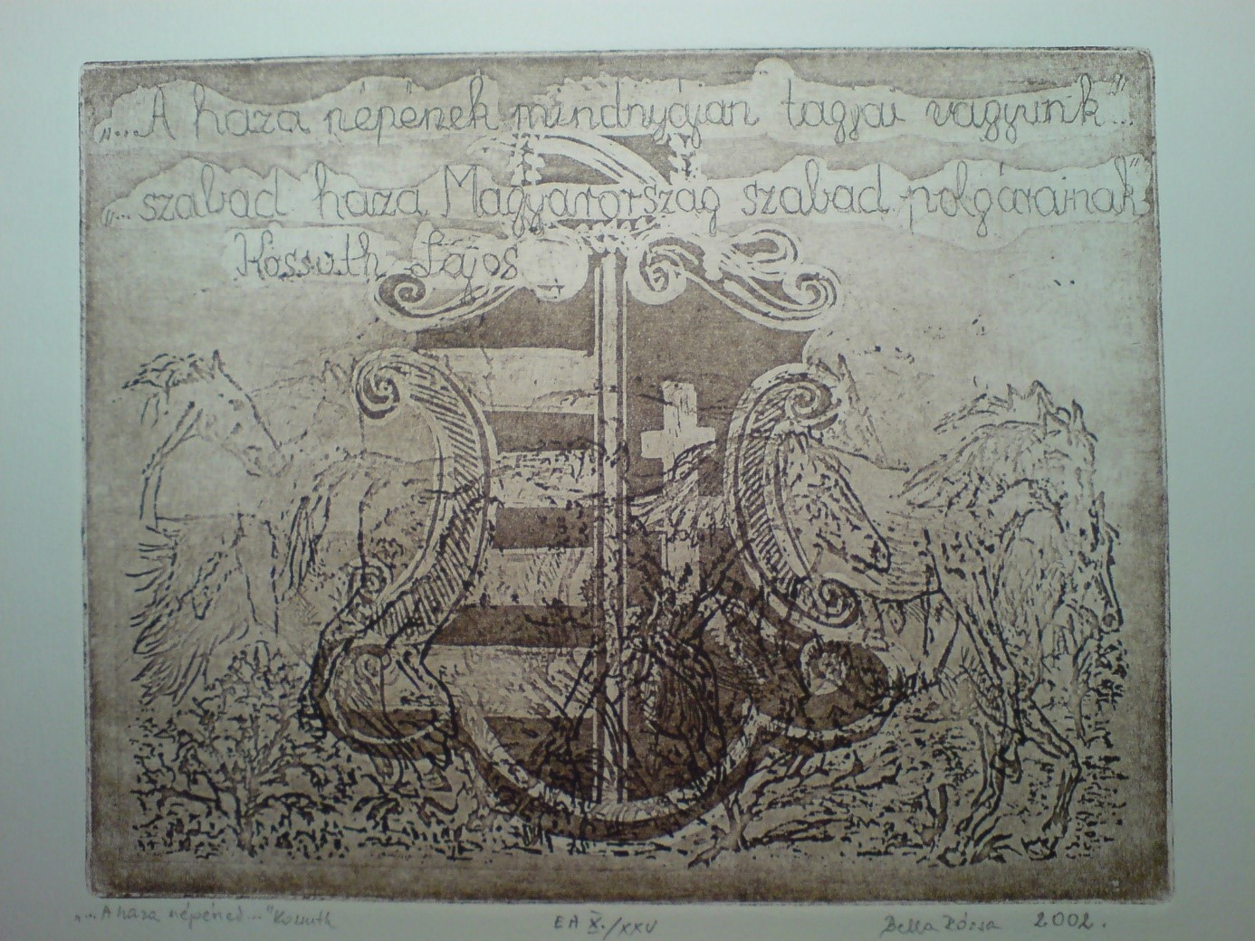 Kossuth (rézkarc)